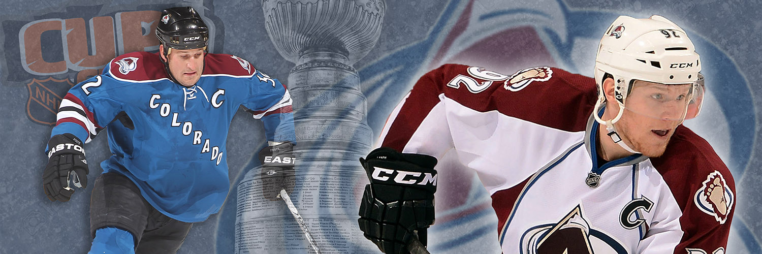 Colorado Avalanche NHL game worn used hockey jerseys